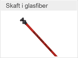 Ultrarent vatten | skaft i glasfiber